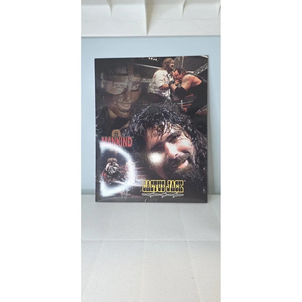 1 Single WWF WWE Mankind Cactus‎ Jack Wrestling School Paper notebook standard